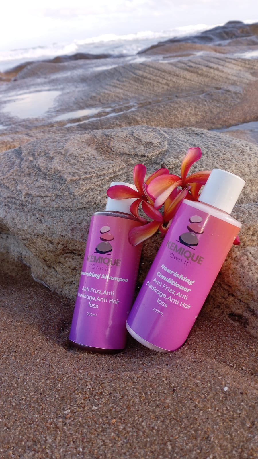 Travel size Nourishing Shampoo & Conditioner sets 200ml